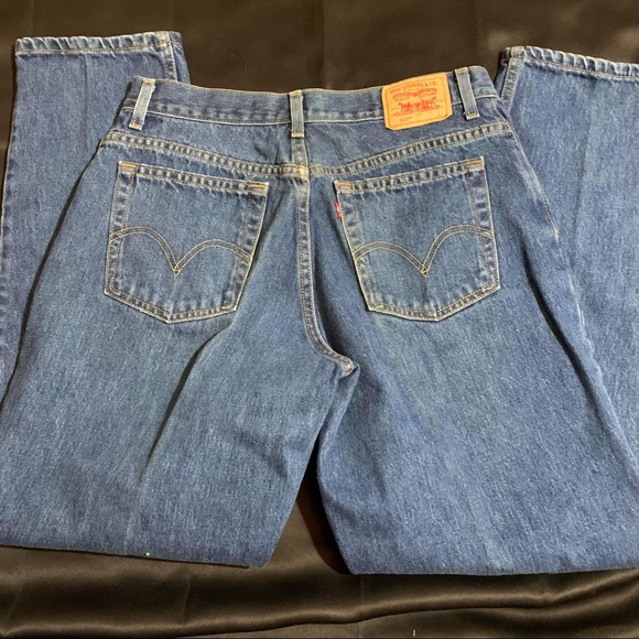 Levi's Denim - Levi’s 550 blue denim jeans size L - TT